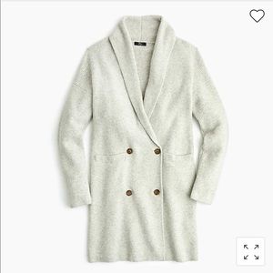 J.Crew Cardigan Coat , double breasted